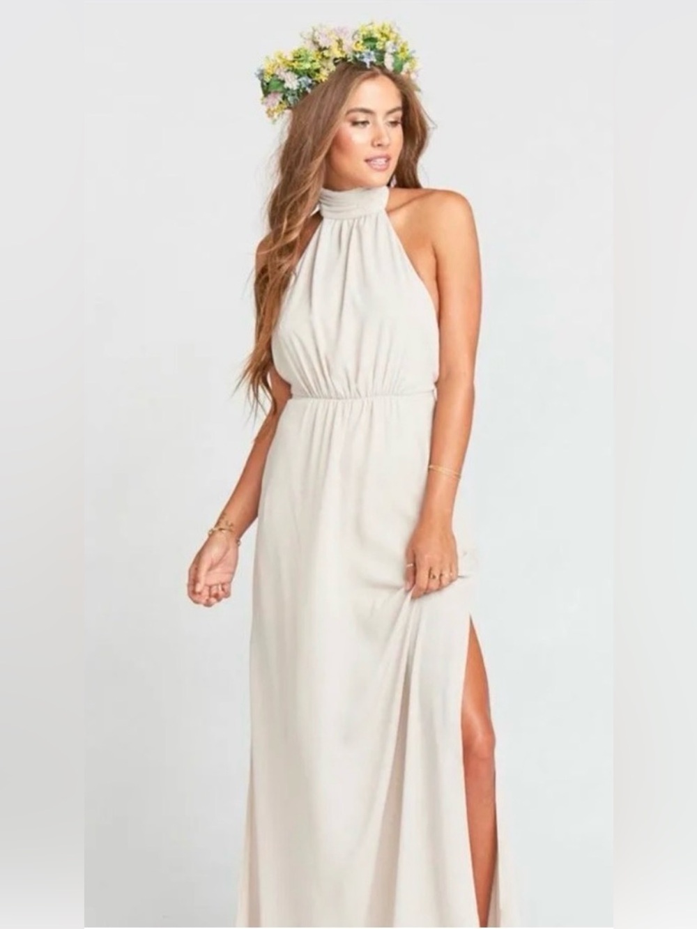 Show Me Your Mumu halter maxi dress